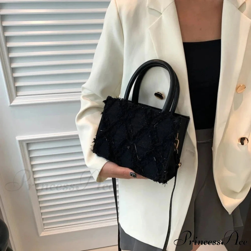 Blue Messenger Bag Summer Stylish Crossbody Purse handbag-250126