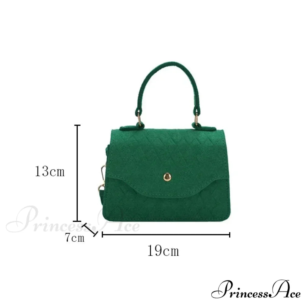Blue Underarm Korean Style Shoulder Purse handbag-250126