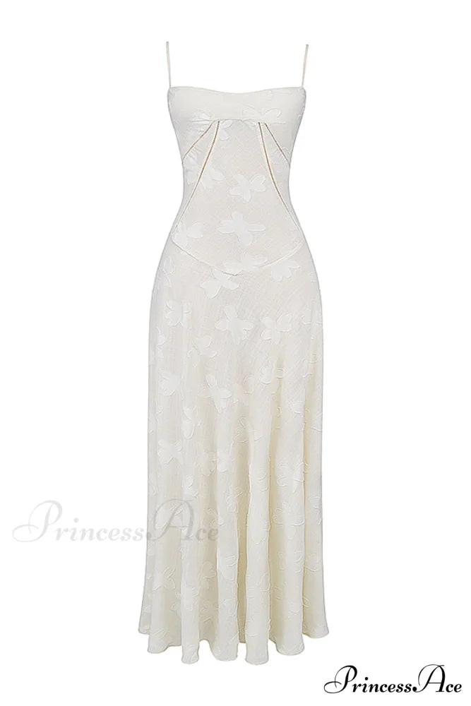 Blush of Elegance Charming Lace Maxi Dress