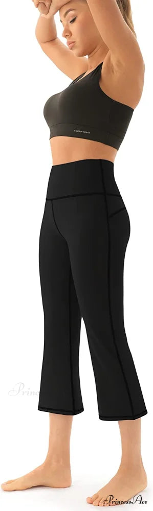 Bootcut High Waist Workout Bootleg Yoga Pants