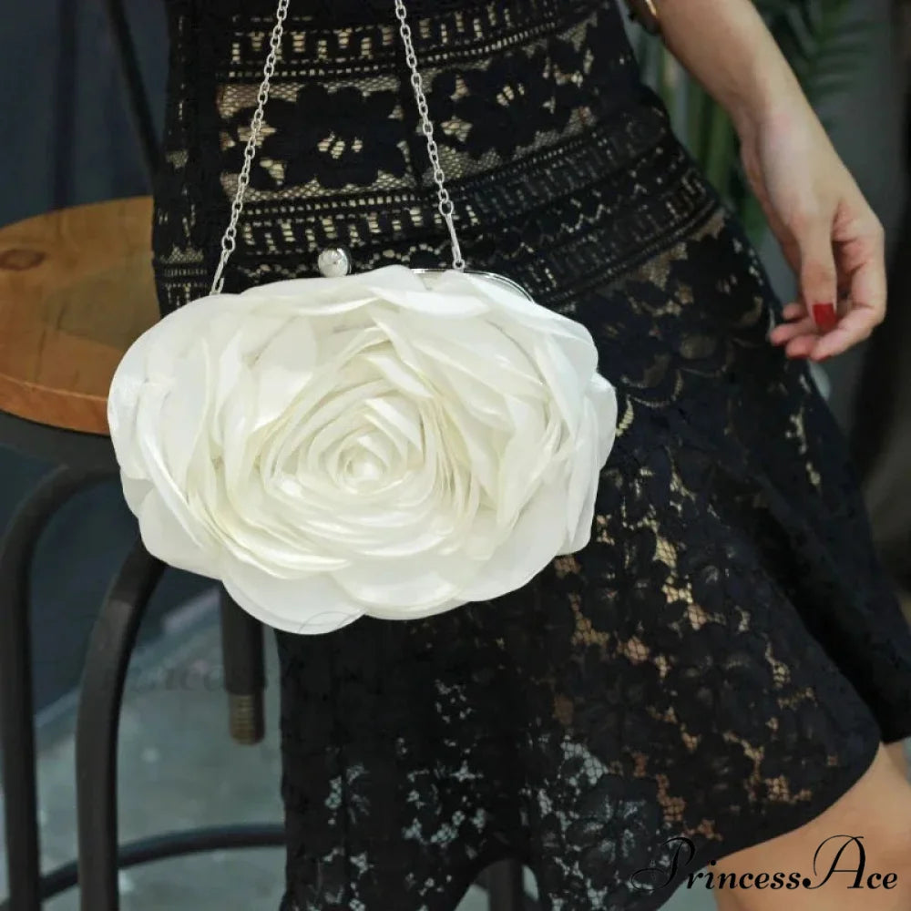 Botanical Design Evening Bag Wedding Chain Clutch Bag clutchbag-250126