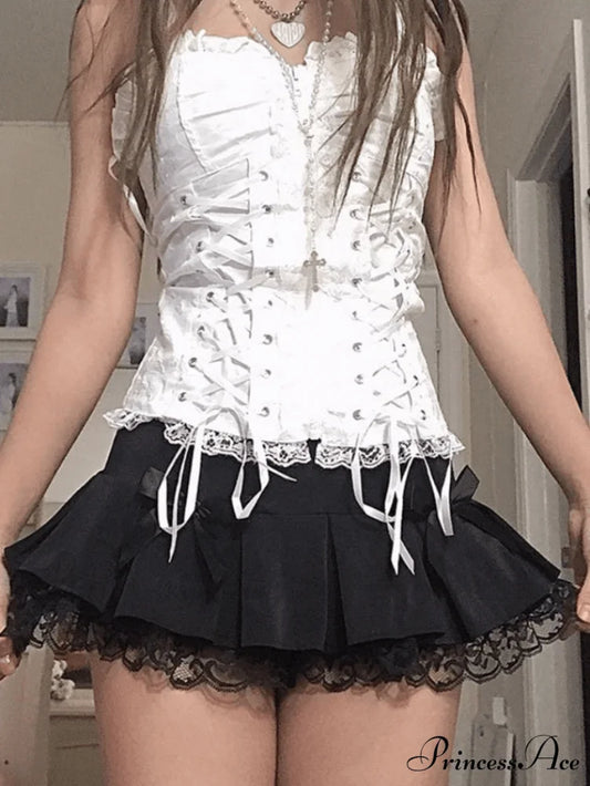 Bow Knot Graceful Sweet Shirt Dress