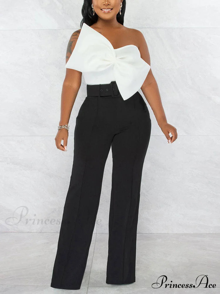 Bow Tie Graceful Cropped Tank Top