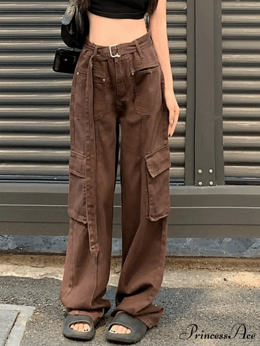 Bowknot Fishtail Sleeveless Evening Modern Maxi Dress - Red Brown / S