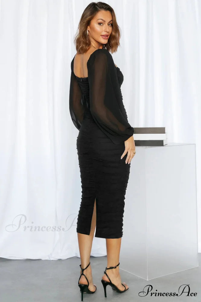 Brooklyn Love Stylish Midi Dress