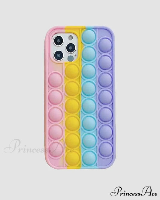 Bubble iPhone Pop Pastel Case Multicolor / iPhone 6G/6S/7G/8G