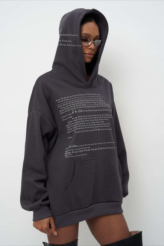Vintage Thick Pullover Hoodie