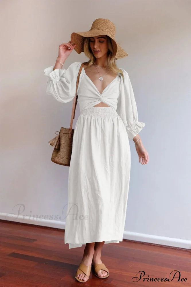 Call It Love Charming Two Way Dress S / White