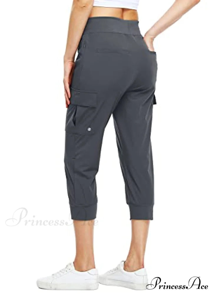 Cargo Hiking Capris Quick Dry Lightweight Outdoor Pants