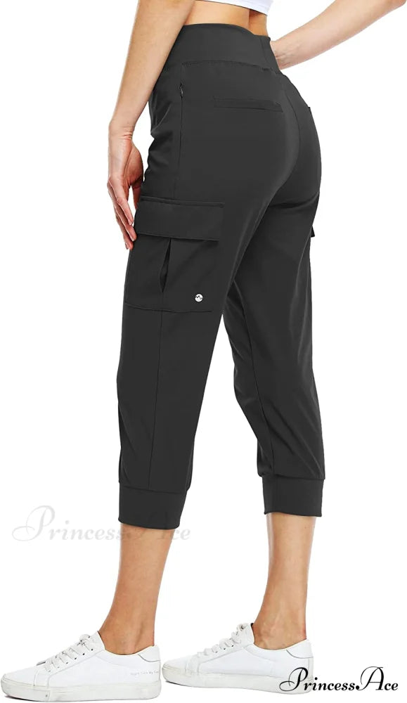 Cargo Hiking Capris Quick Dry Lightweight Outdoor Pants