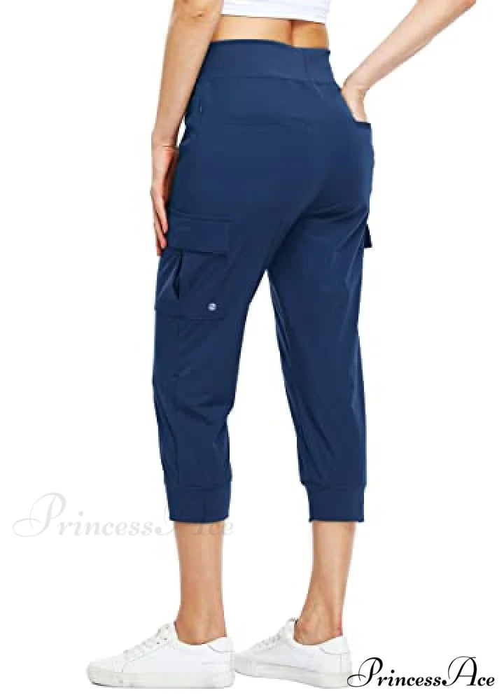 Cargo Hiking Capris Quick Dry Lightweight Outdoor Pants