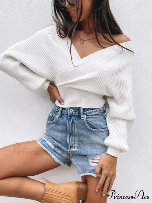 Cash Charming Teddy Tops White / S