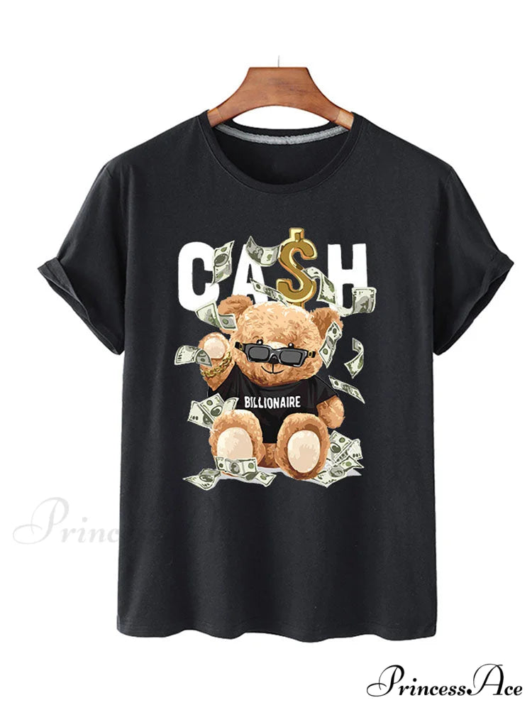 Cash Rolls Graceful Short Sleeve Tops