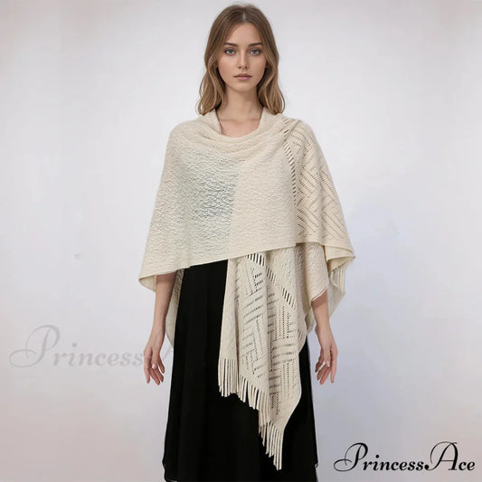 Cashmere Thicken Warmer Soft Pashmina Knitted Long Winter Scarf