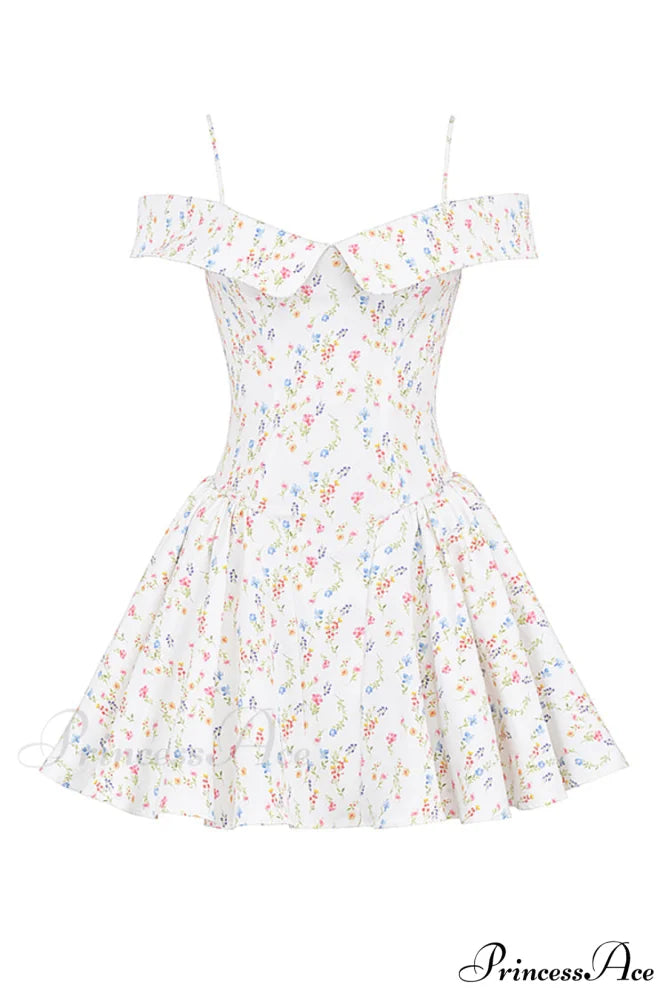 Cassia Floral Stylish Mini Dress