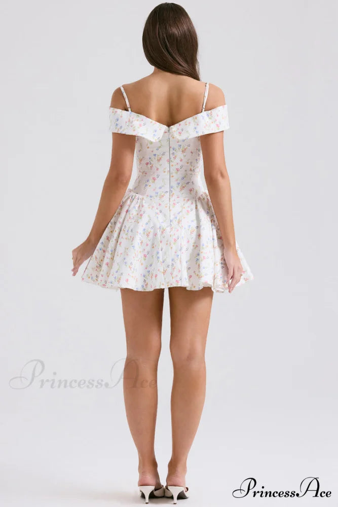 Cassia Floral Stylish Mini Dress