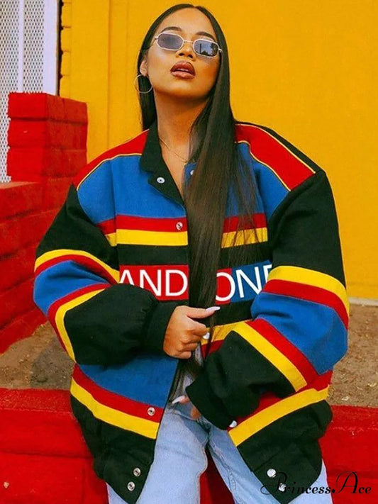 Casual Color Graceful Block Denim Coat Dark Green / L