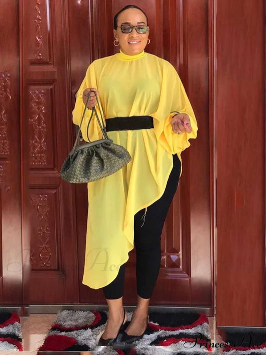 Casual Fringe Graceful Open Front Blazer Yellow / M