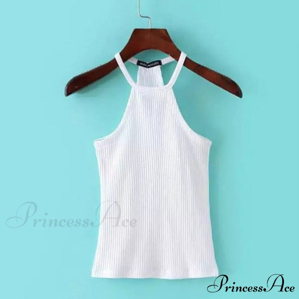 Casual Knit Basic Tank Top