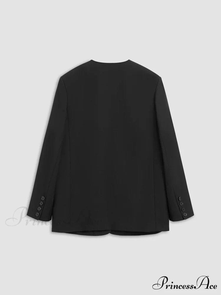 Casual Relaxed Graceful Fit Blazer