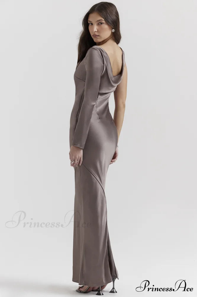 Catiana Gray One Charming Sleeve Maxi Dress XS / Gray