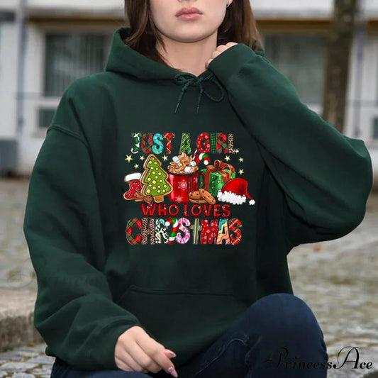 Christmas Holiday Lover Gift Hoodie Dark Green / S Christmas Hoodies-L