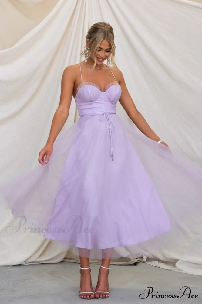 Cindy Tulle Stylish Midi Dress