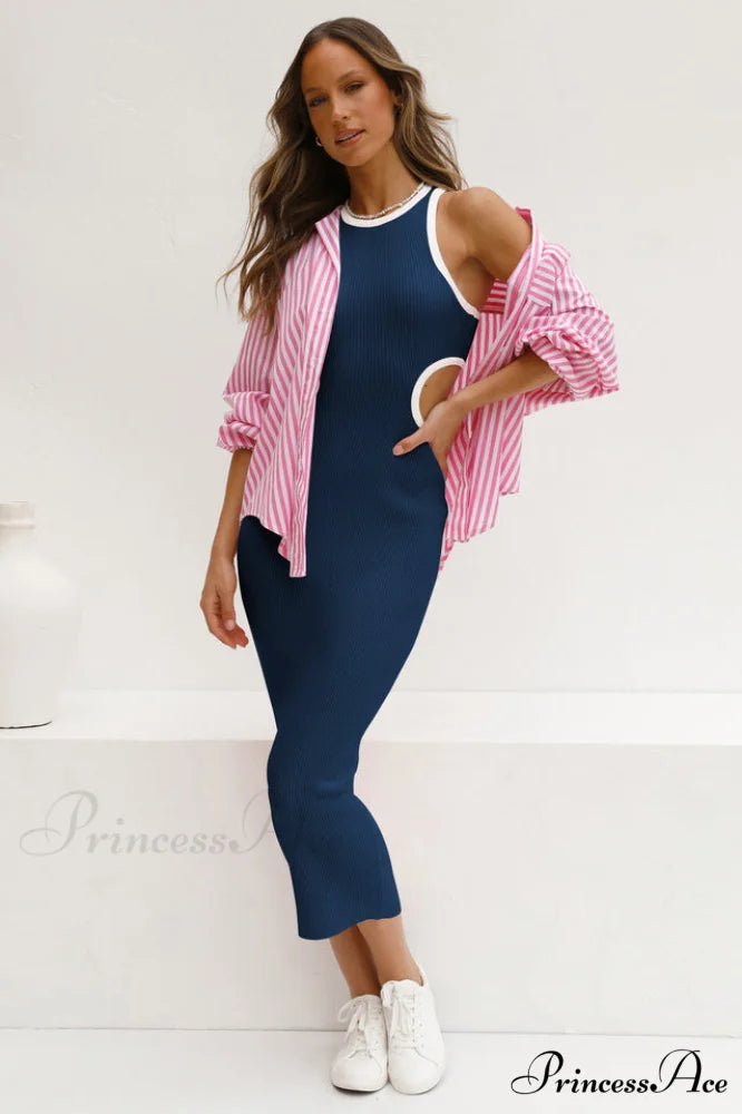 Claudia Elegant Midi Dress