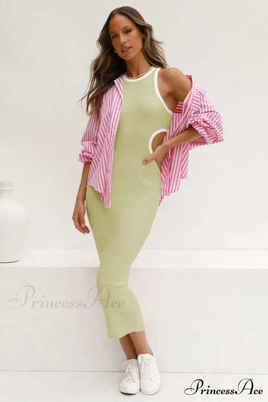 Claudia Elegant Midi Dress S / 1#