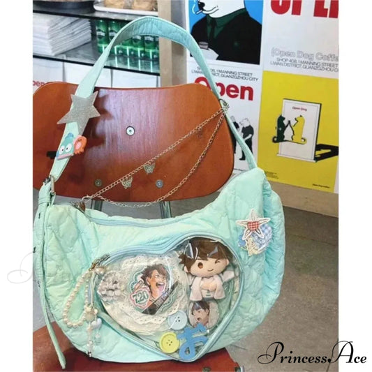 Clear Heart Ita Bags Informal Crossbody crossbody-250126
