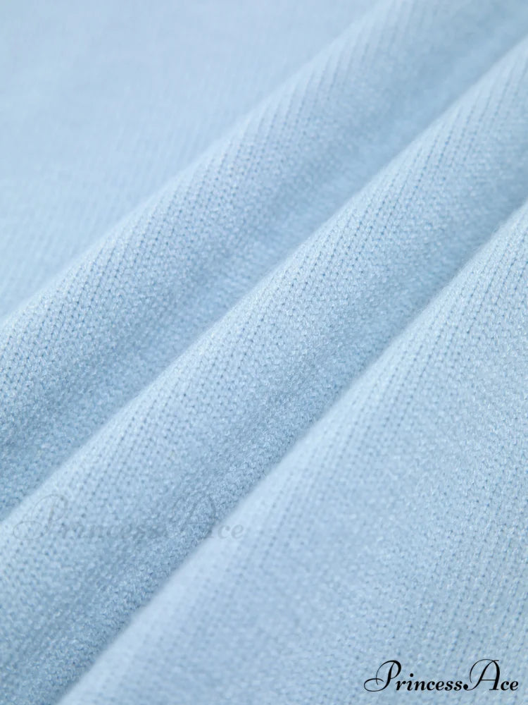 Cloudless Sky Graceful Turtleneck Oversized Sweater