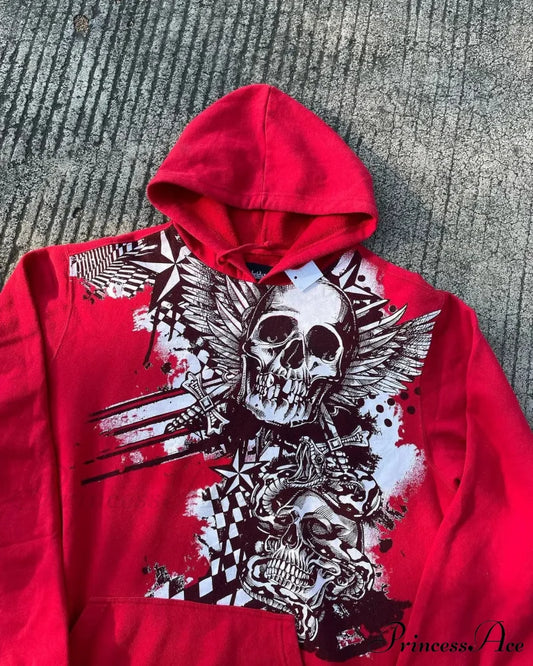 Clown Visual Informal Hoodie hoodies-241228