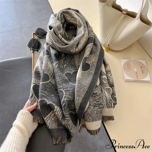 Cold Cashmere Shawl Wrap Scarf scarf-241228