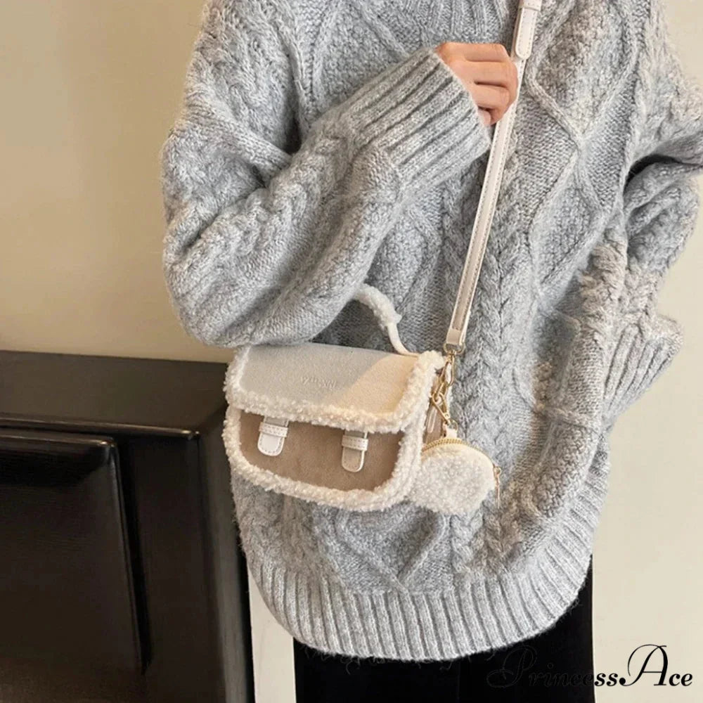 Cold Soft Little Square Crossbody Handbag handbag-250126