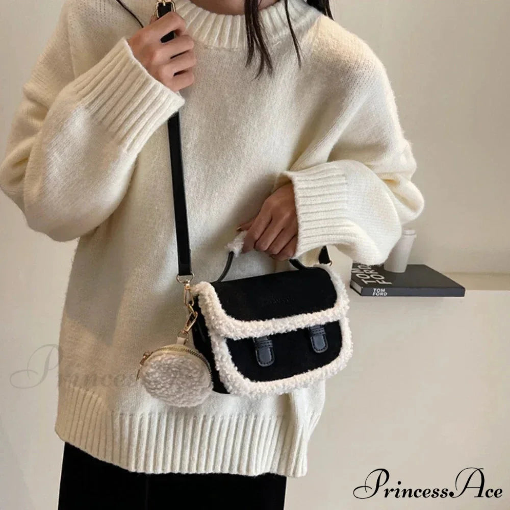Cold Soft Little Square Crossbody Handbag handbag-250126
