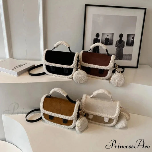 Cold Soft Little Square Crossbody Handbag handbag-250126
