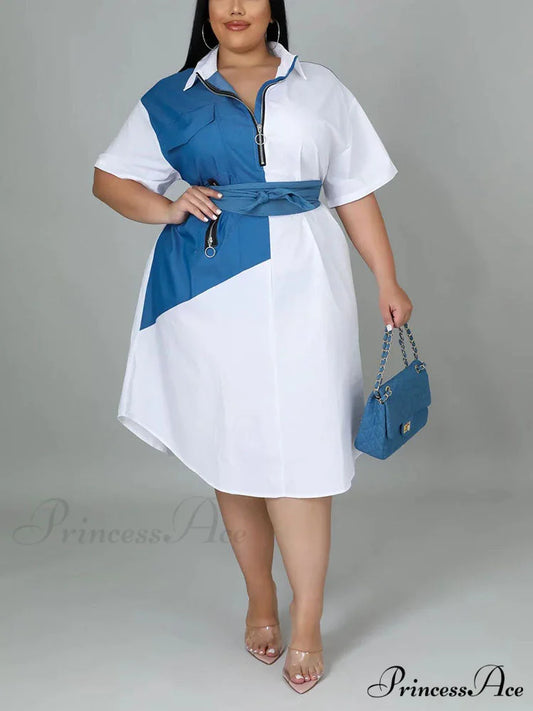 Color Block Zip Trendy Up Puffer Jacket