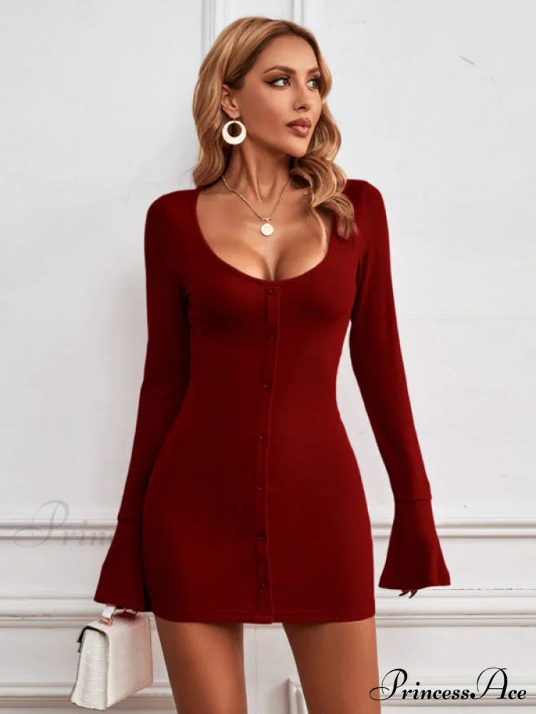 Color Sweater Cozy Mini Solid for Gown Me Keep Women