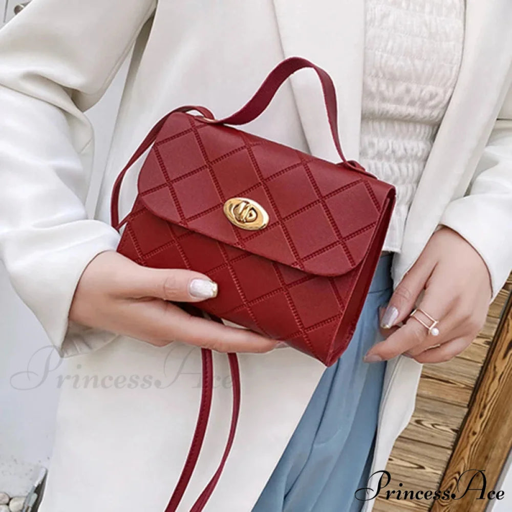 Compact Stylish Messenger Women’s Crossbody Purse handbag-250126