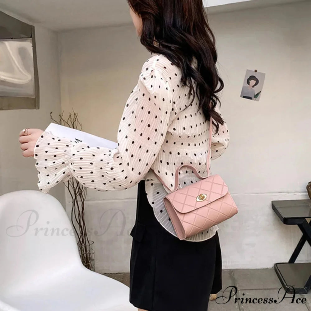 Compact Stylish Messenger Women’s Crossbody Purse handbag-250126