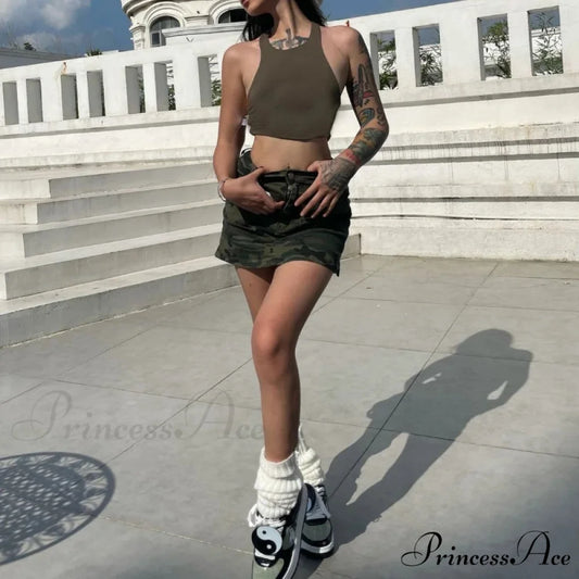 Concealment Cargo Pocket Skirt skirts-250223