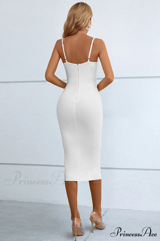 Constance Cut Out Charming Bandage Sheath Dress