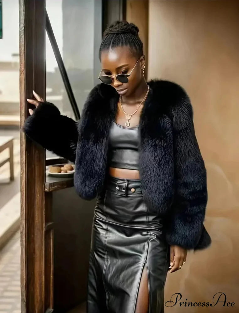 Copycat Fox Cozy Sophisticated Jacket coats-241228