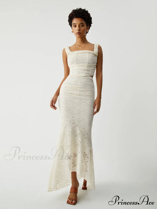 Cream Floral Lace Tie Modern Back Crop Corset Top