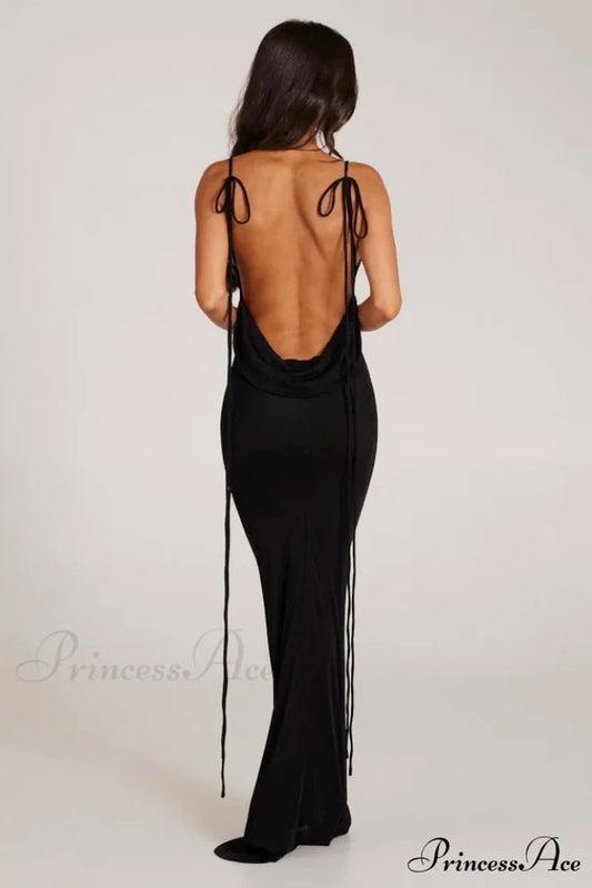 Cristina Elegant Gown S / Black