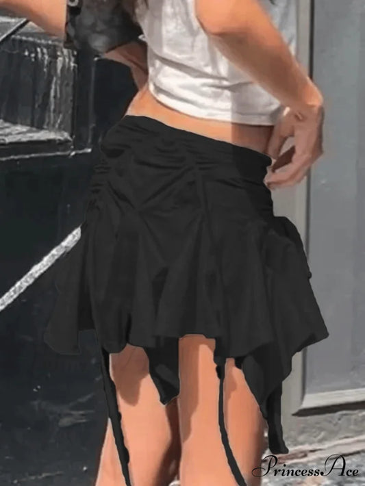 Cropped Long Graceful Sleeve Checkered Blouse