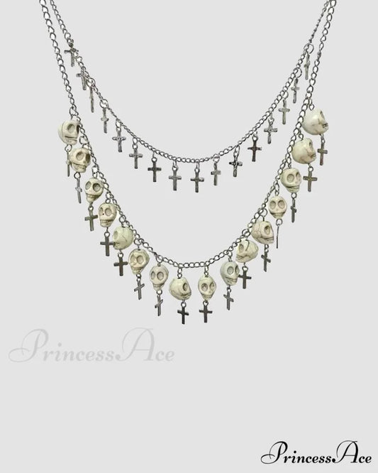 Cross Double Catacombs Necklace