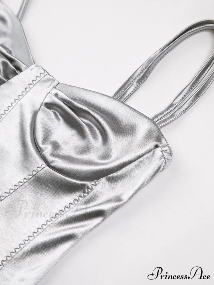 Cup Detail Graceful Corset Top