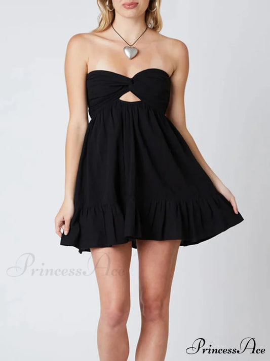 Curved Removed Tiny Dress minidress-250223