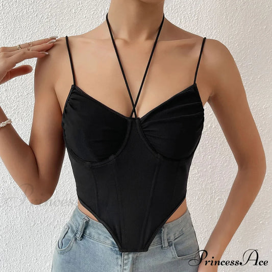 Cut Out High Waist Side Classic Slit Wide Leg Jeans - Blue S / Black